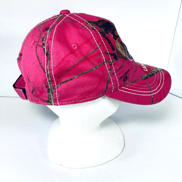 Mossy Oak Women's Pink Camo Baseball Cap Hat, Adjustable Back Strap, New w Tags - Picture 7 of 7